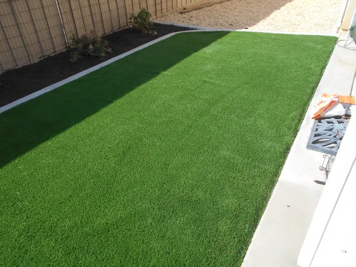 Artificial Turf Side Yard Strip Menifee Ca